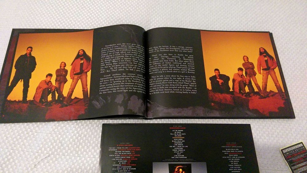 SOUNDGARDEN Superunknown - Edição Super Deluxe [4CD + Blu-ray]