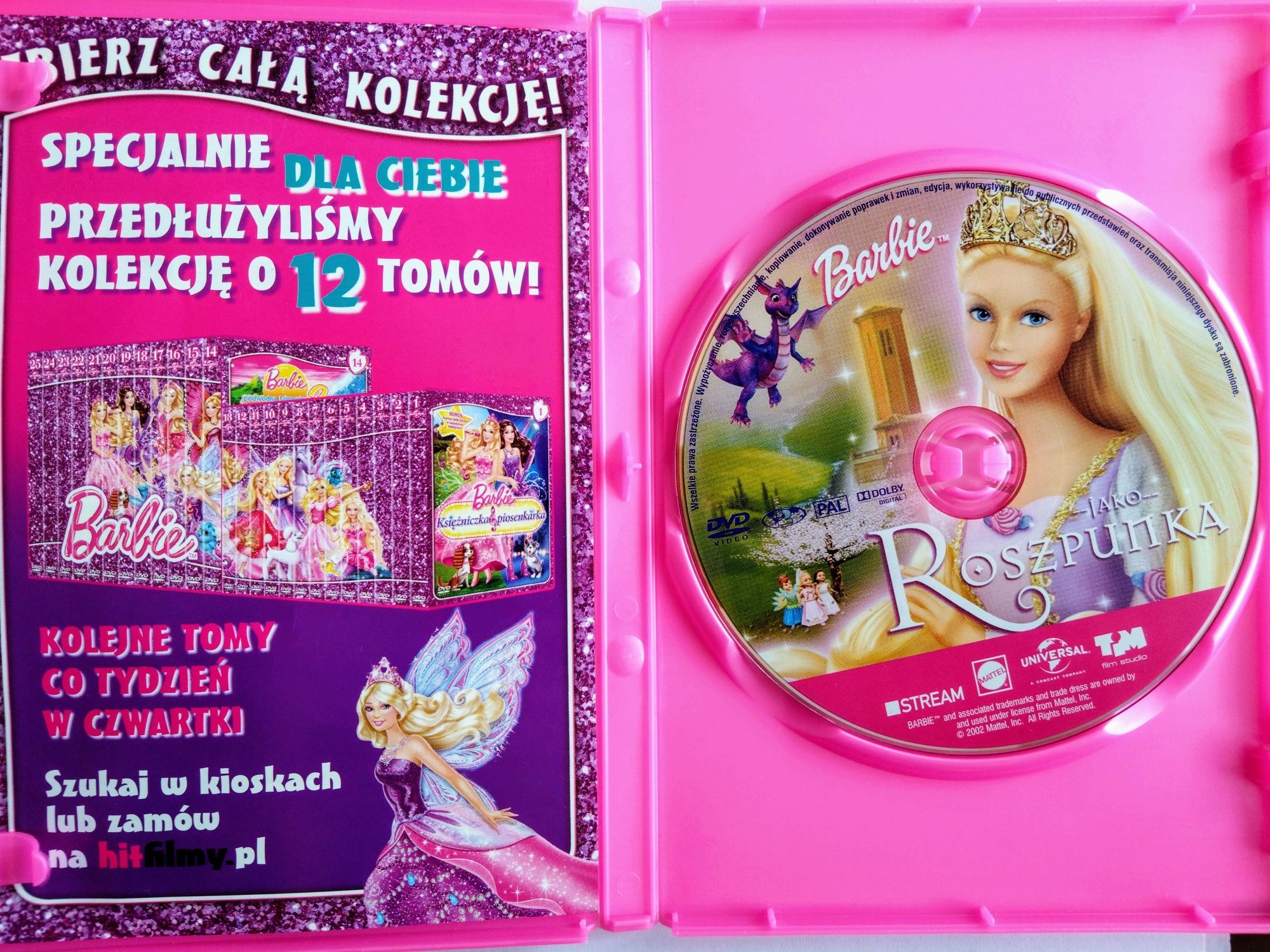 Barbie Jako Roszpunka DVD