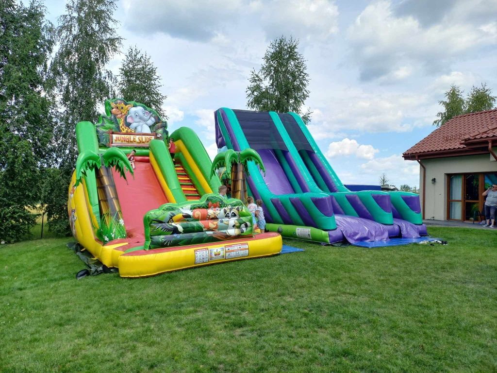 Zamki Dmuchane, trampoliny mobilne, wata i popcorn " Bouncy Mania "