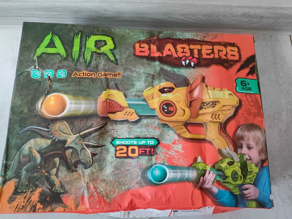 2 Pistolety na kulki dla dzieci