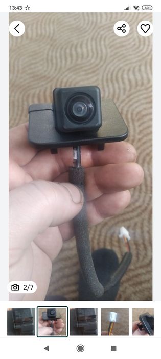 Камера заднього виду Камера заднего хода mazda cx3 gp- kd7210rc db3r 6