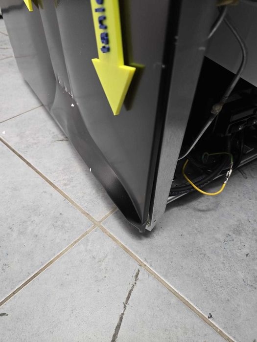 OUTLET nowa Lodówka Gorenje NRK620EABXL4  200 cm Czarna F1