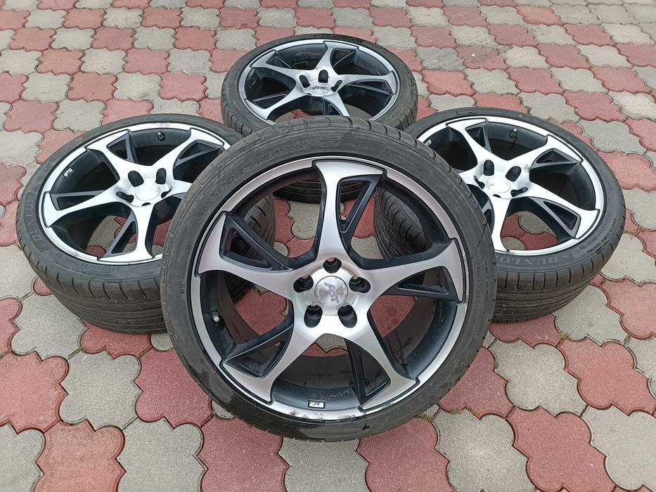 ABT 20'' 5x112 Audi VW 9J ET40 275/35/R20 A8 S8 D2 A6 Dunlop  57.1mm