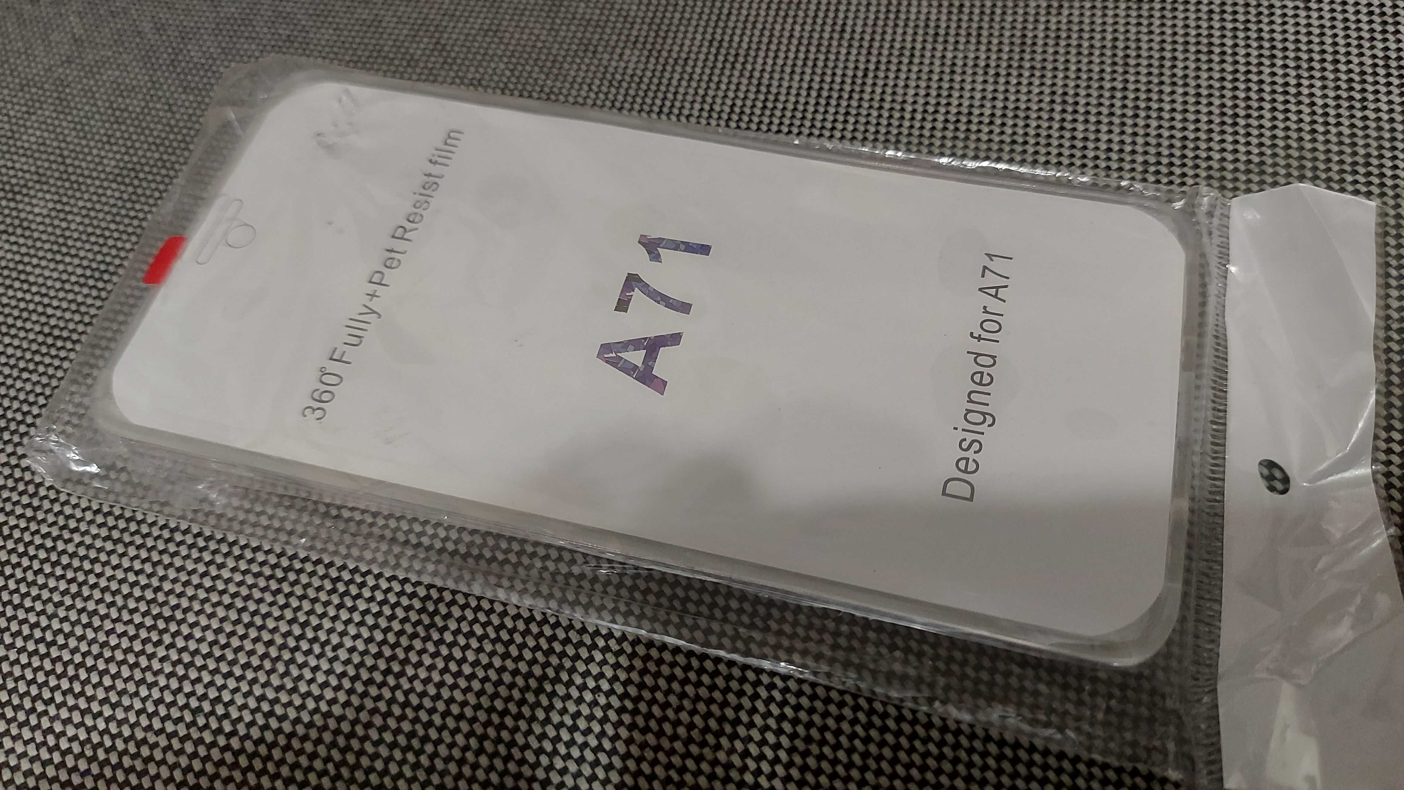 Силиконовый Чехол на телефон Samsung Galaxy A71 защита на 360 Чохол
