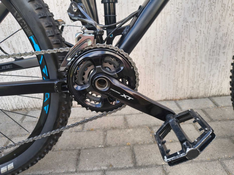 Велосипед Cube STEREO 120 HPA RACE 27.5 весь на  Shimano XT 8000