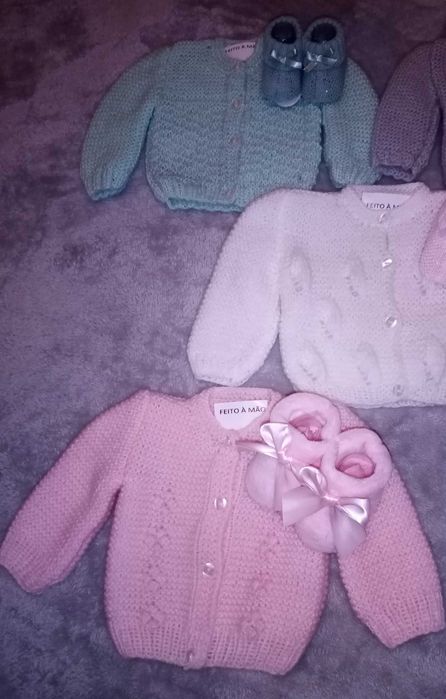 Casaquinhos e botinhas