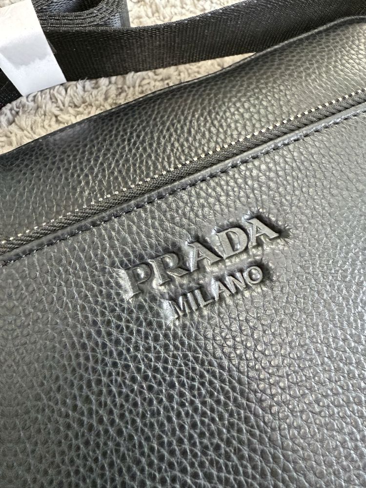 Барсетка барсетка prada прада чоловіча сумка