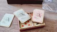 Stare miniaturowe karty do gry (kolekcjonerskie)