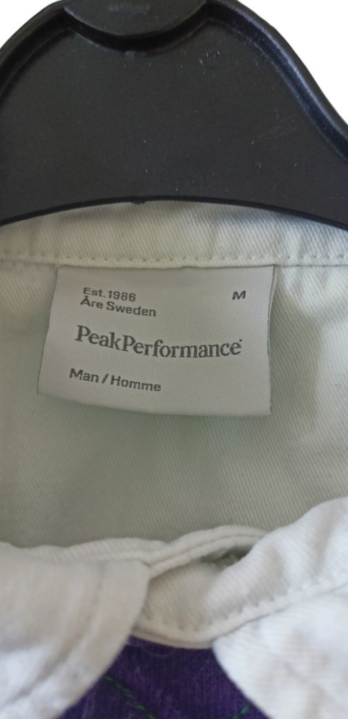 Koszula w paski rugby Peak Performance r.M