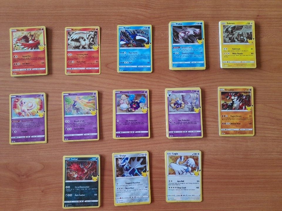 Pokemon TCG Celebrations - zestaw (bulk) 94 kart