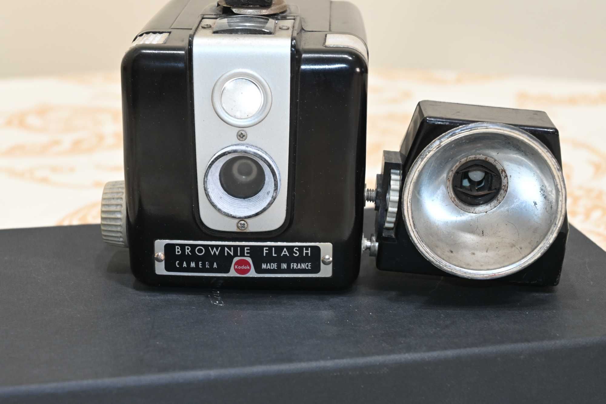 Máquina de coleção Kodak Brownie Flash