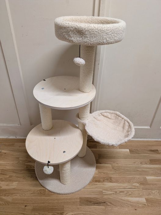 TIAKI Drapak dla Kota Shearly 71x49x103cm Beżowy  ZWROT ZMODYFIKOWANY