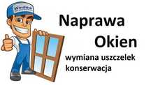 wymiana USZCZELEK naprawa OKIEN DRZWI regulacja
