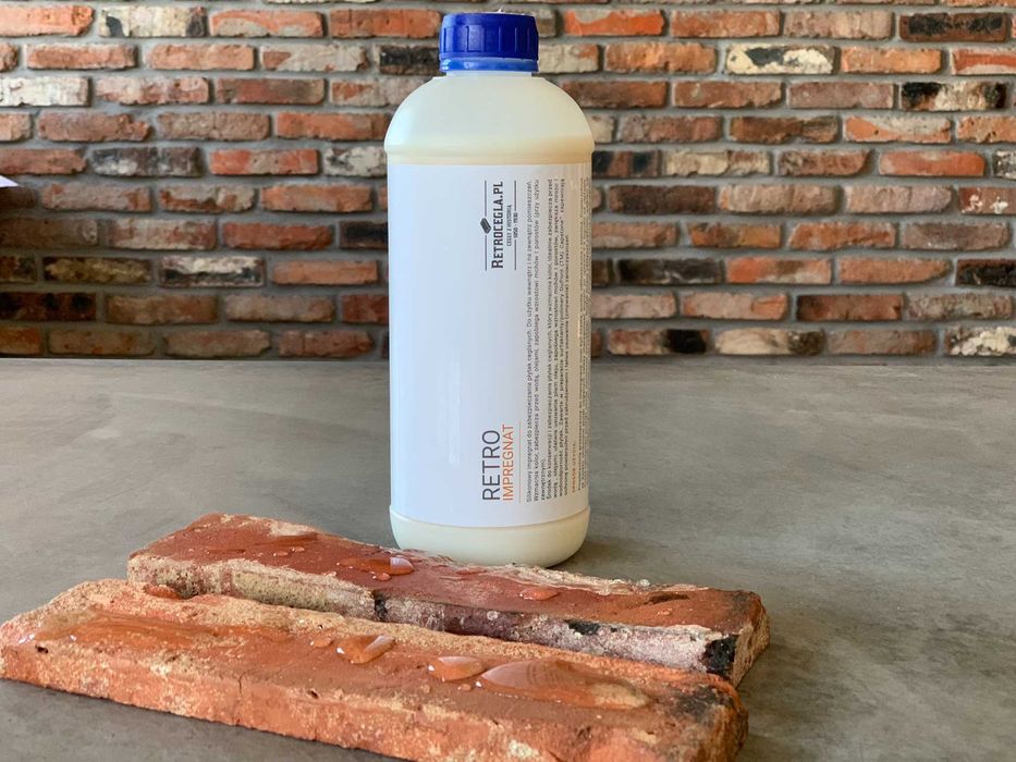 Impregnat do cegły rozbiórkowej, klinkieru i ceramiki - Retrocegla.pl