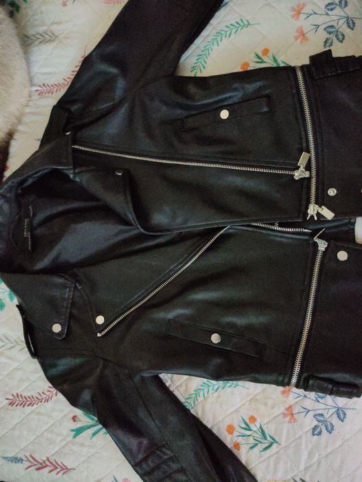 Casaco pele grossa Portes incluídos