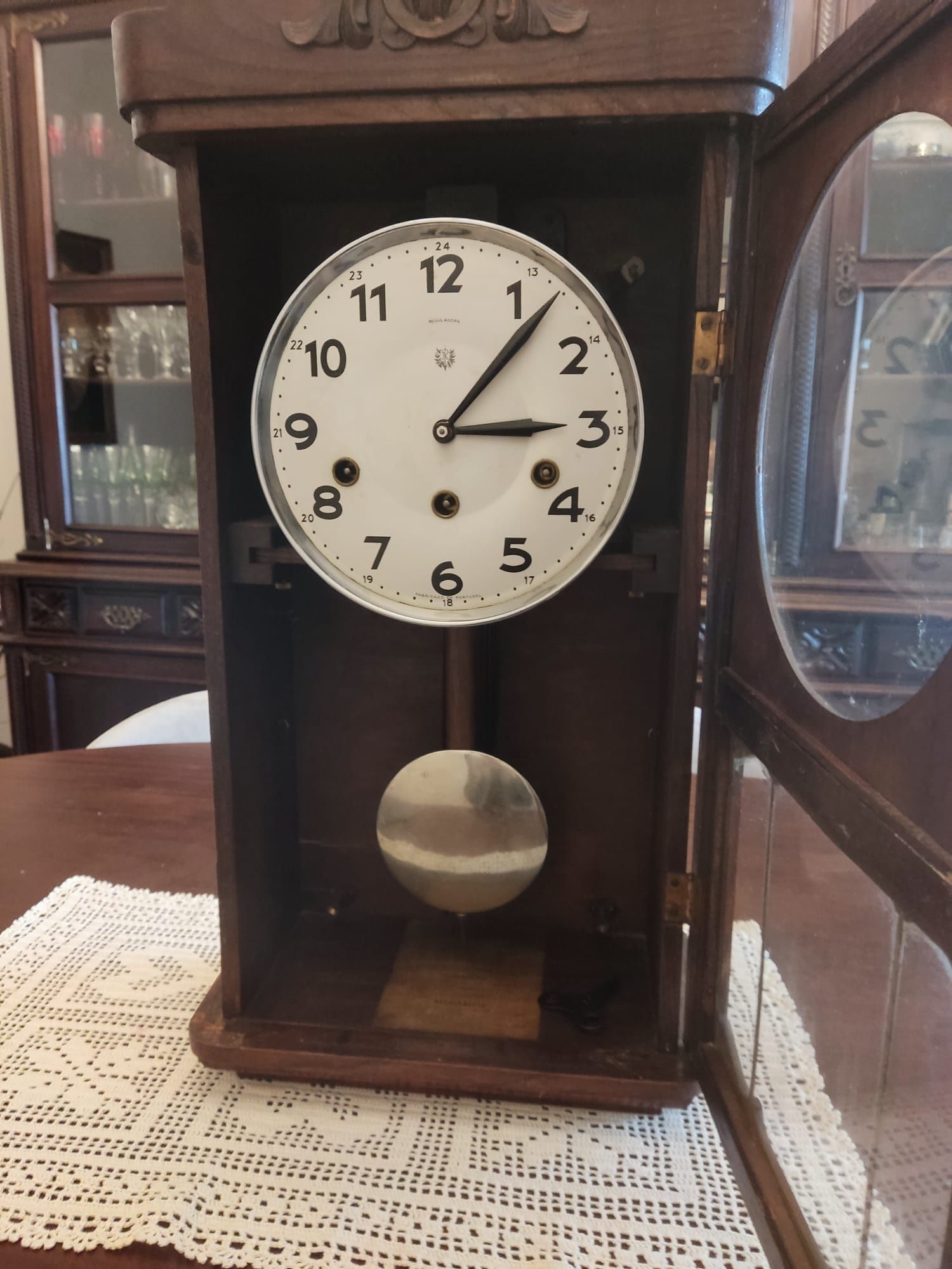 Vendo relógio da reguladora