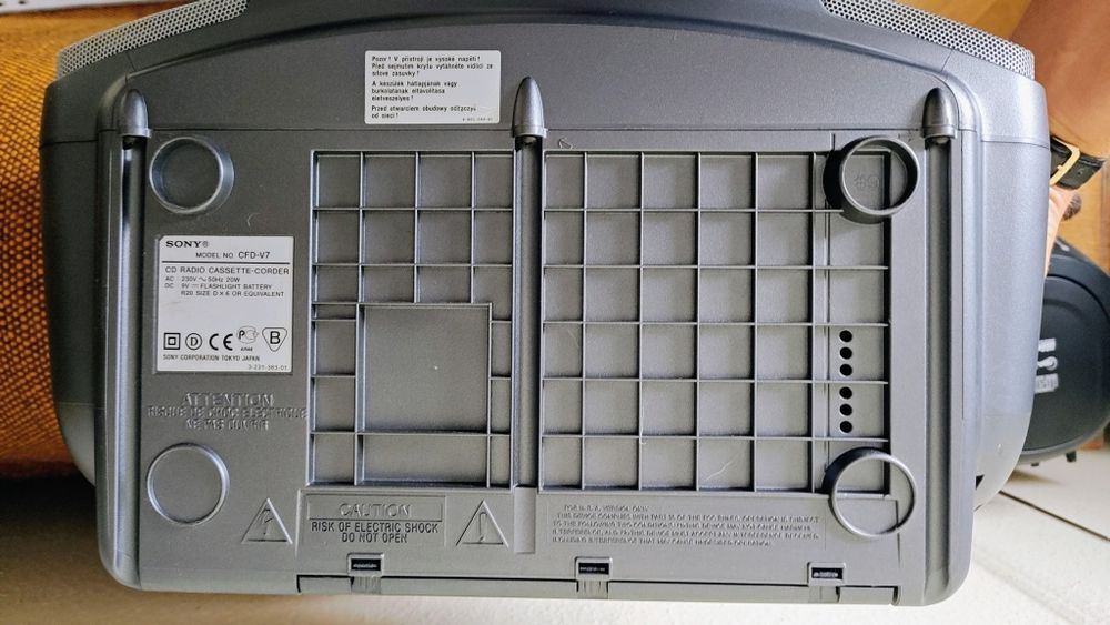 Sony CFD-V7 radio, CD, odtwarzacz kaset