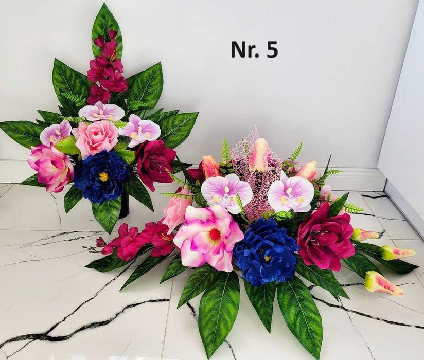 Stroik na grób, Cmentarz, Kompozycja kwiatowa ,Wiązanka +bukiet