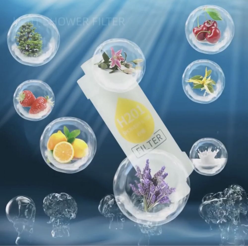Фільтр для душа H201 Фільтр для води (багато різних ароматів)