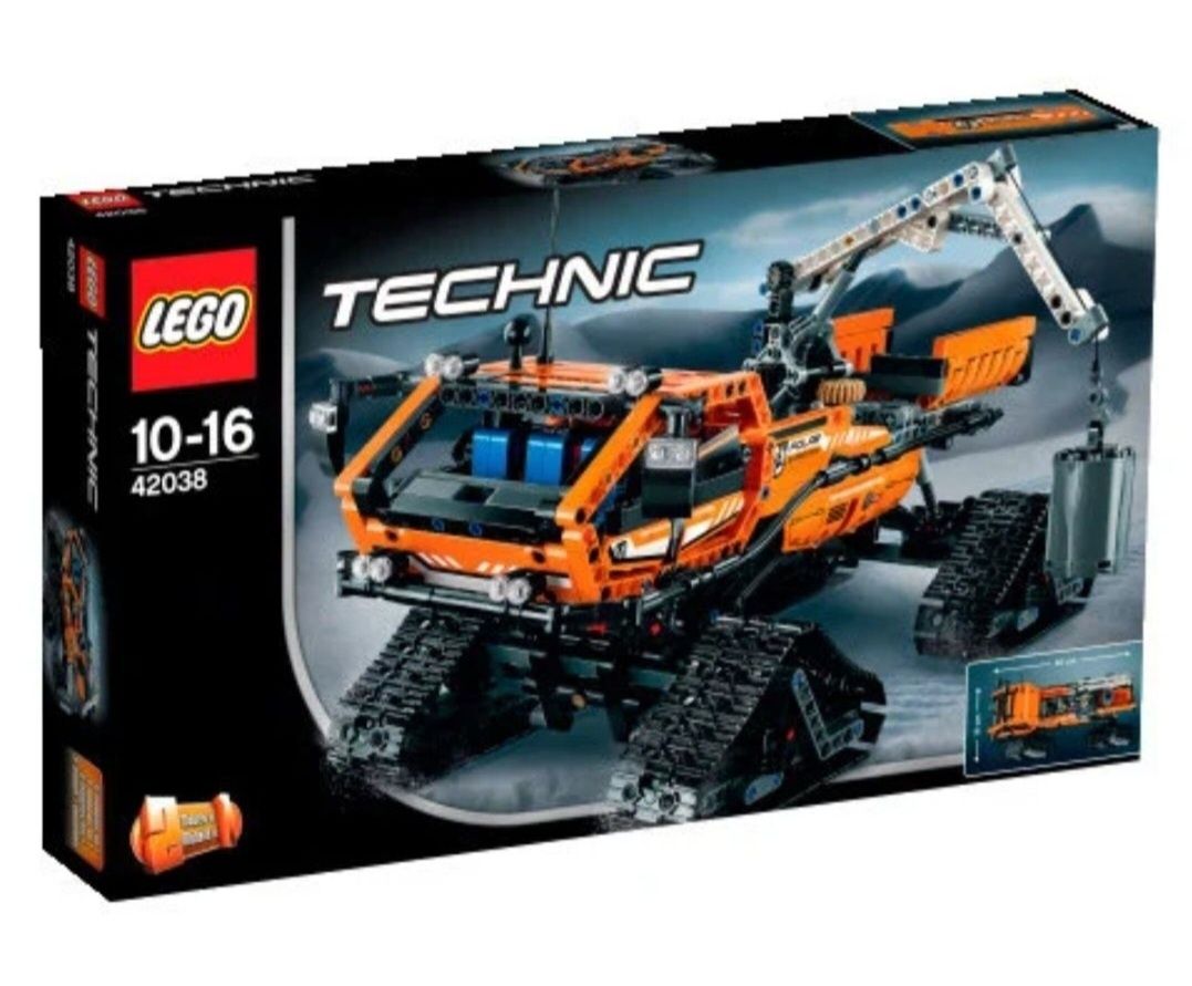 Lego Technic 42038 Arktyczny Łazik 10-16 kompletny z pudełkiem bdb
