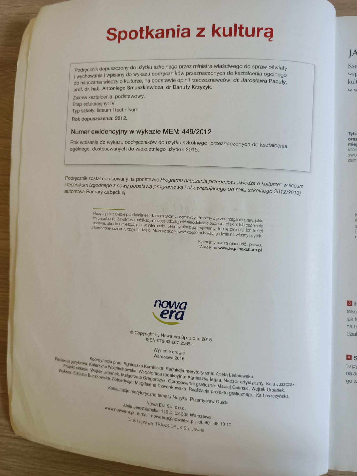 Spotkanie z kulturą