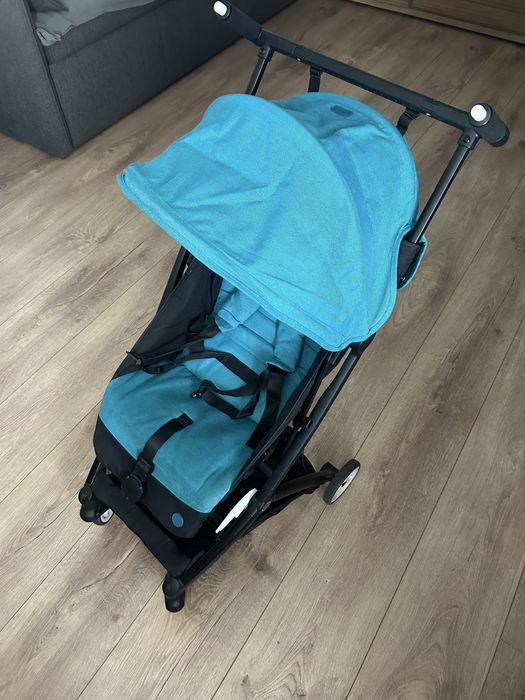 Cybex Libelle carrinho azul-turquesa com saco de viagem