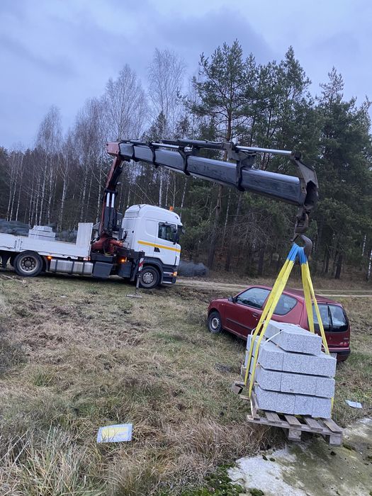 Usługi HDS transport 14 T udźwigu