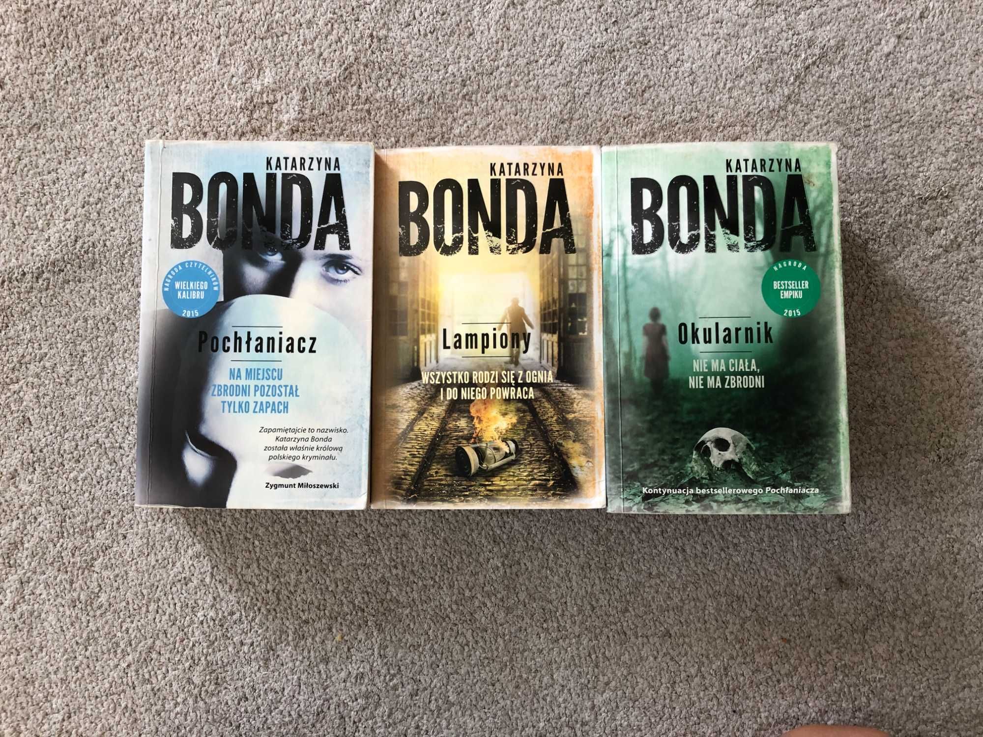 Bonda Seria Cztery żywioły Saszy Załuskiej Tomy 1-3