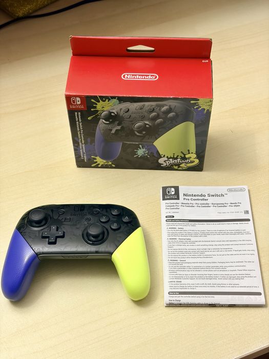 Nintendo Switch Pro Controller Splatoon3 Limited Edition