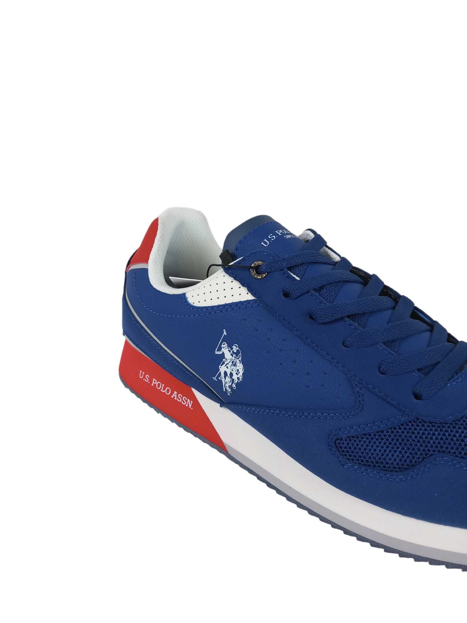 Męskie sneakersy U.S Polo Assn w pięknym odcieniu niebieskim roz. 42