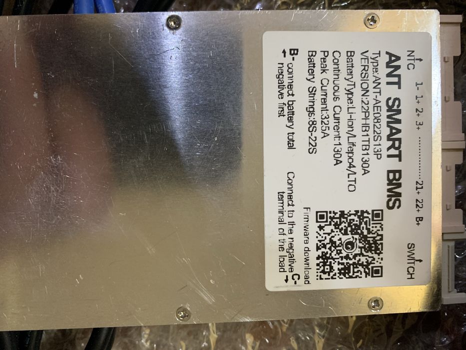 ANT smart BMS 7-16s 130A (325A) смарт бмс 7s, 14s, jk bms
