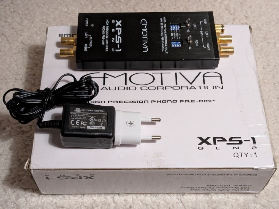 Фонокоректор Emotiva XPS-1 Gen 2 Phono Preamp