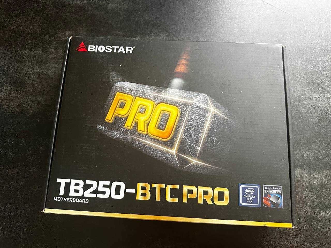 Комплект BIOSTAR TB250-BTC PRO VER. 6.3/IntelPentium G4400 3.30GHz/8gb