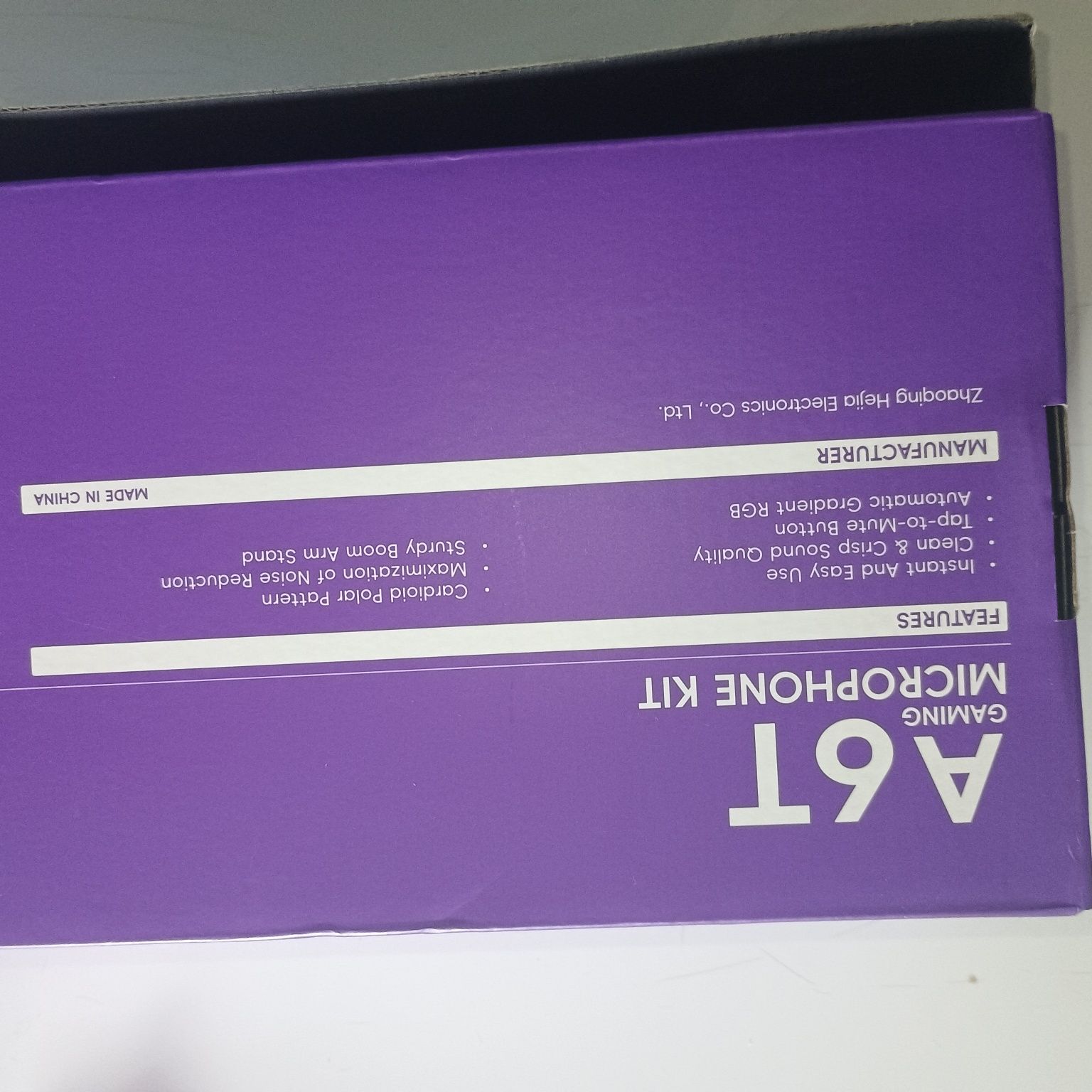 Mikrofon Pojemnościowy Studyjny Fifine A6T Ampligame USB RGB Gamingowy