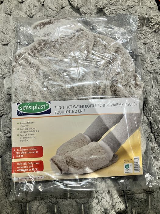 Termofor Sensiplast 2w1 do stóp z miękkim pokrowcem 2 L