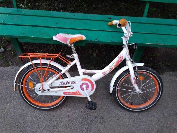 Велосипед 20" для дівчинки від 6 до 9 років.