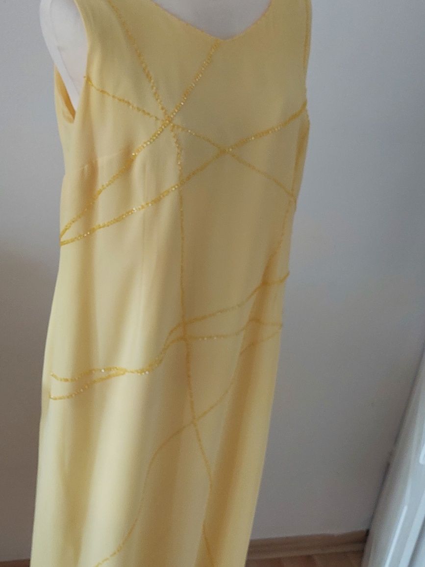 Sukienka długa r.48,50,52 kirsten krog