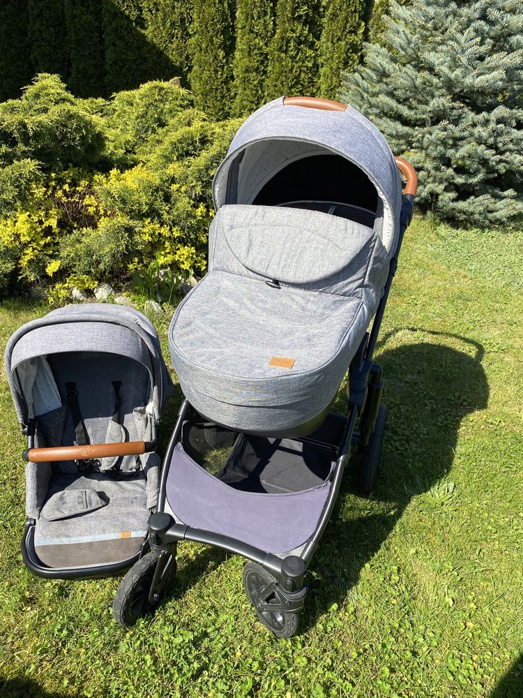 Wózek kinderkraft prime 2w1 + torba