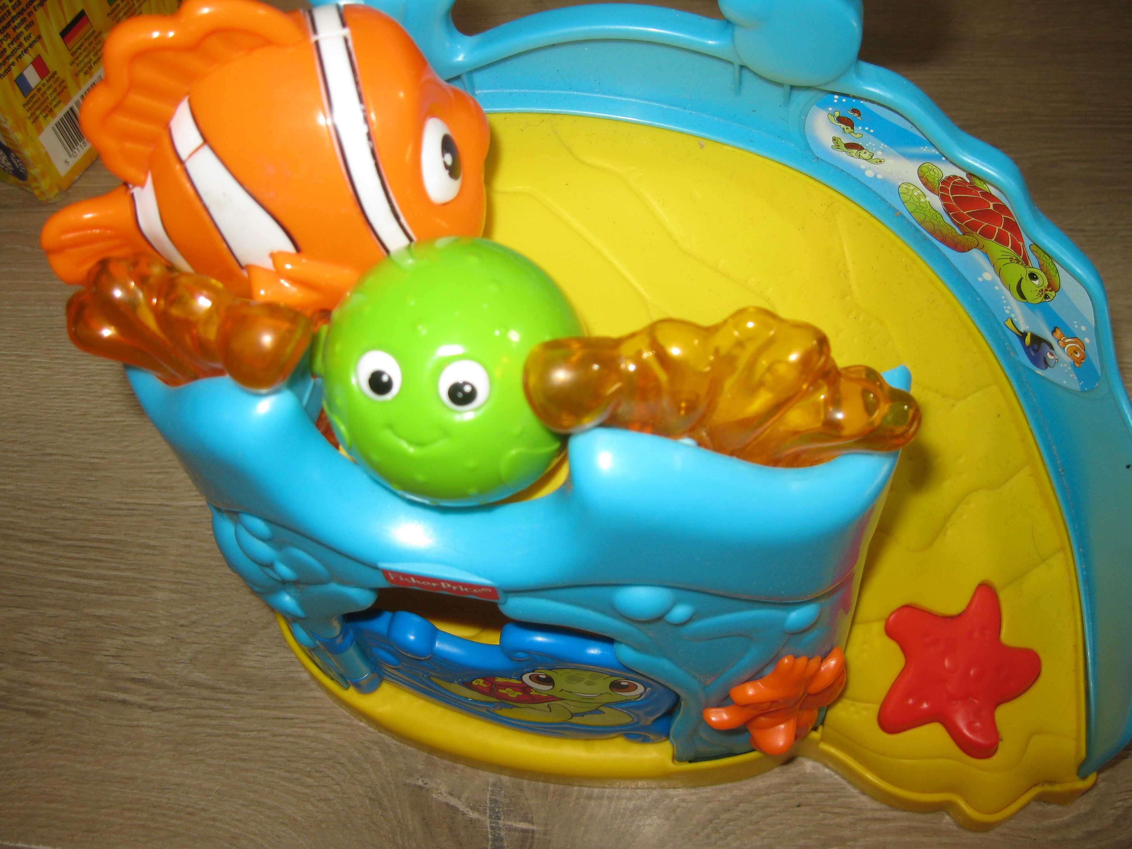 Fisher Price Rybka Nemo+domek z muzyczką