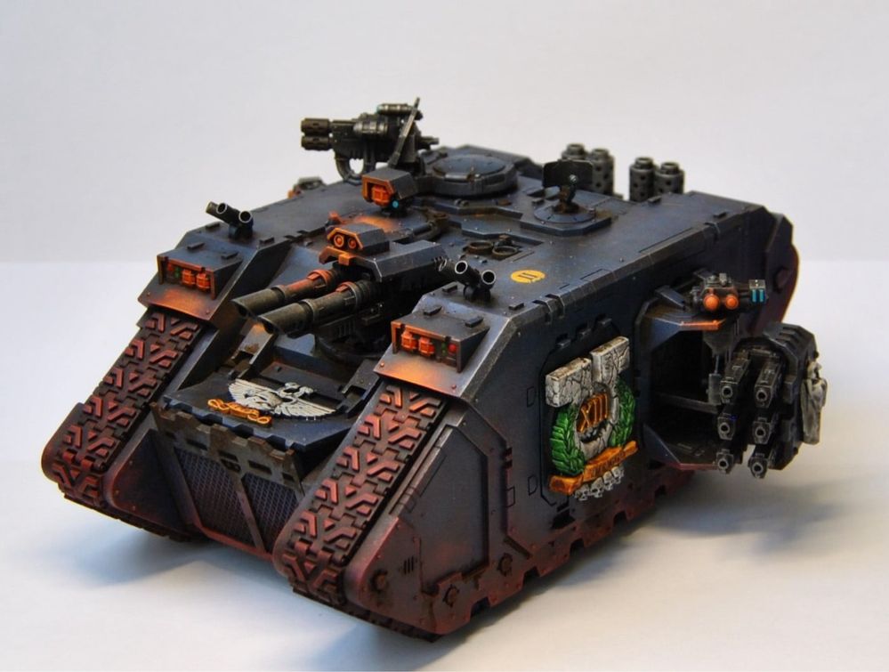 Druk 3d Warhammer 40k Space Marines Land Raider Reedemer hohby mini