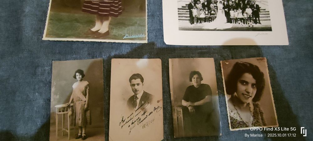 Fotografias cartão assinadas raras