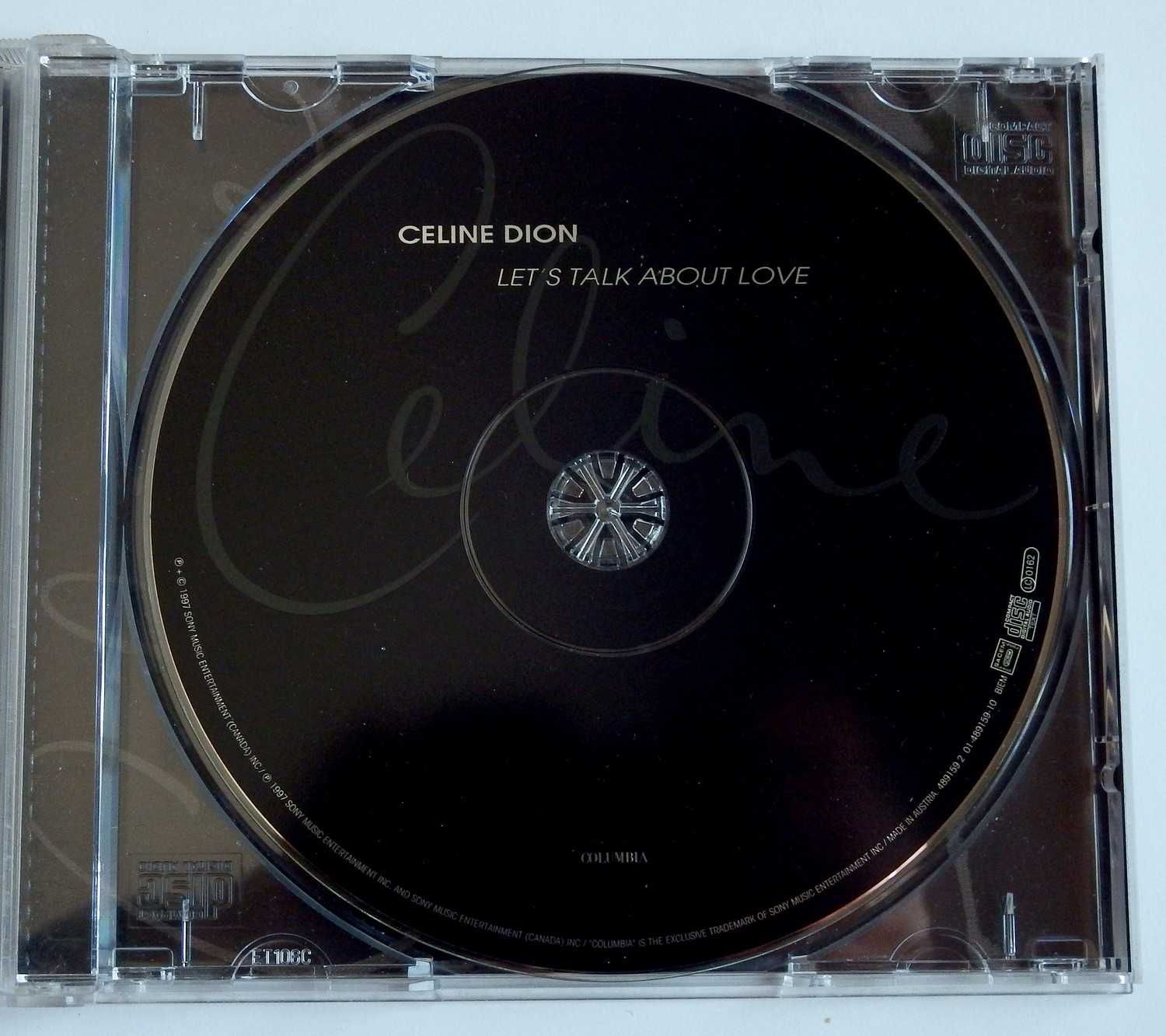 CD Celine Dion - "Let's Talk About Love" [dysk z CD TEXT]