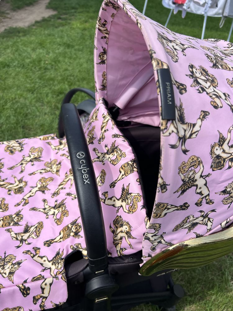 Wozek z fotelikiem cybex priam jeremy scott skrzydla