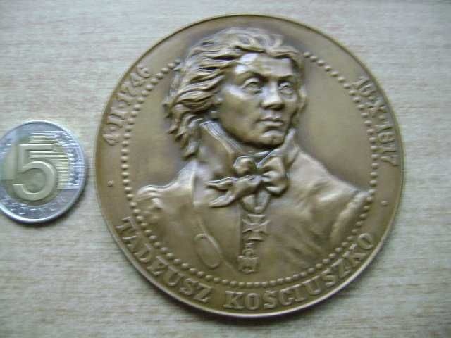 Starocie z PRL - Militaria = Medal Tadeusz Kościuszko 1990 r.