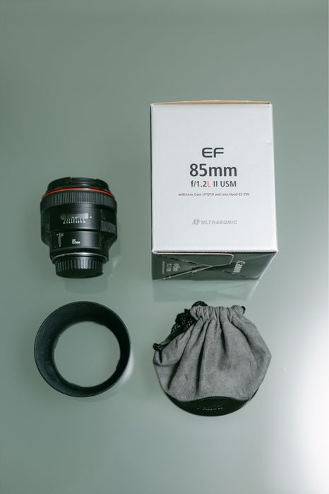 Lente Canon 1.2 II Serie L