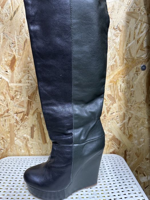 Сапоги кожаннве без дефектоа 36р