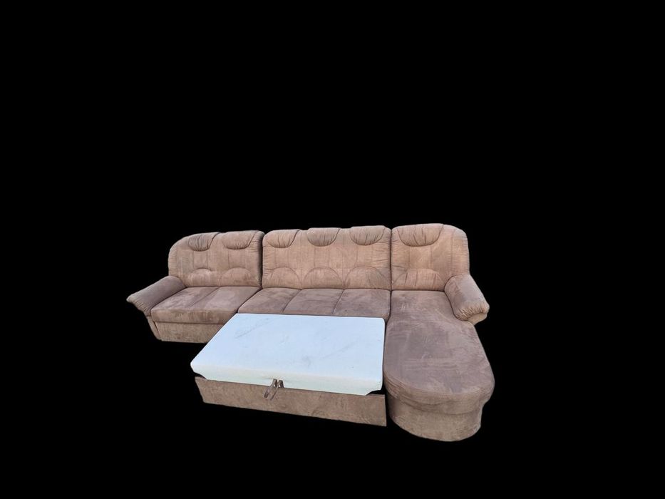 Диван  замш хороший стан