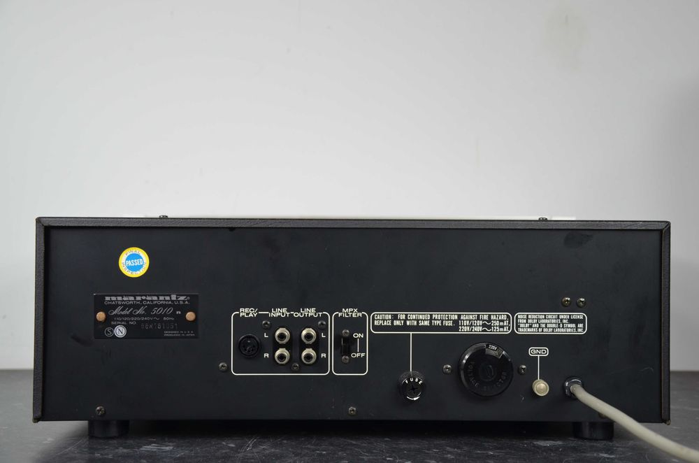 Magnetofon kasetowy MARANTZ Model 5010 srebrny