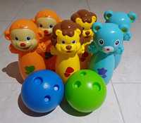 Conjunto de jogo de bowling infantil