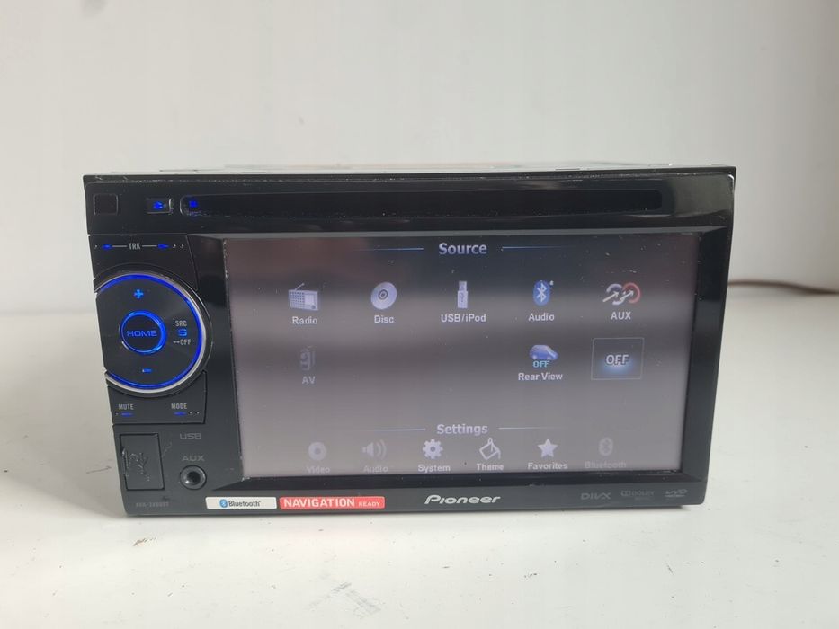 Radio mp3 pioneer avh-2400bt bluetooth usb divx vw golf sharan t4…